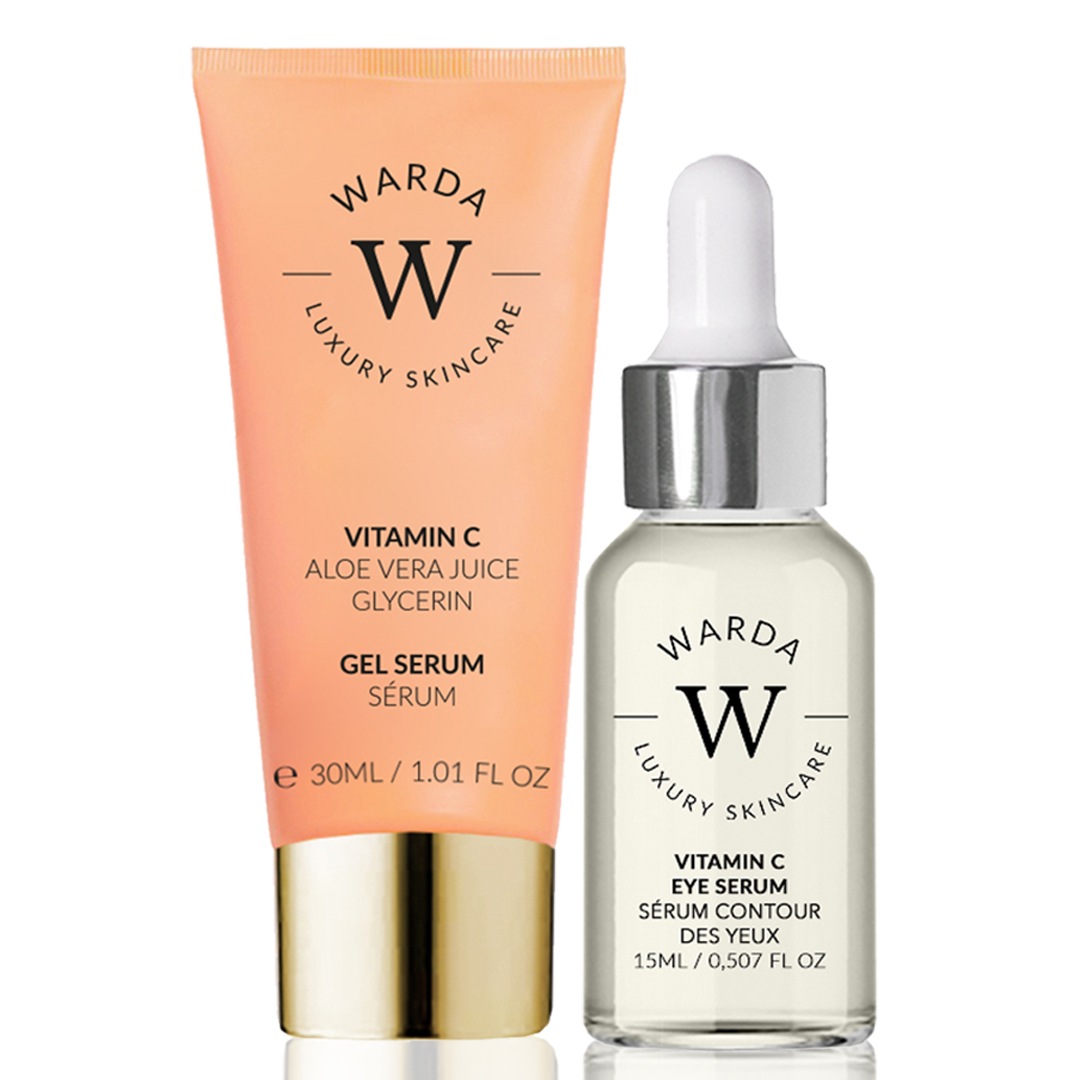 

Сыворотка для лица vitamin c duo set Warda, количество 1 шт.
