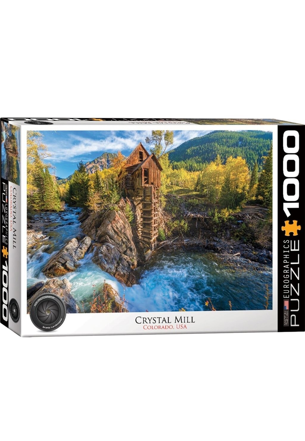 

Пазл PUZZLE CRYSTAL MILL 1000 TEILE Eurographics, цвет multi coloured