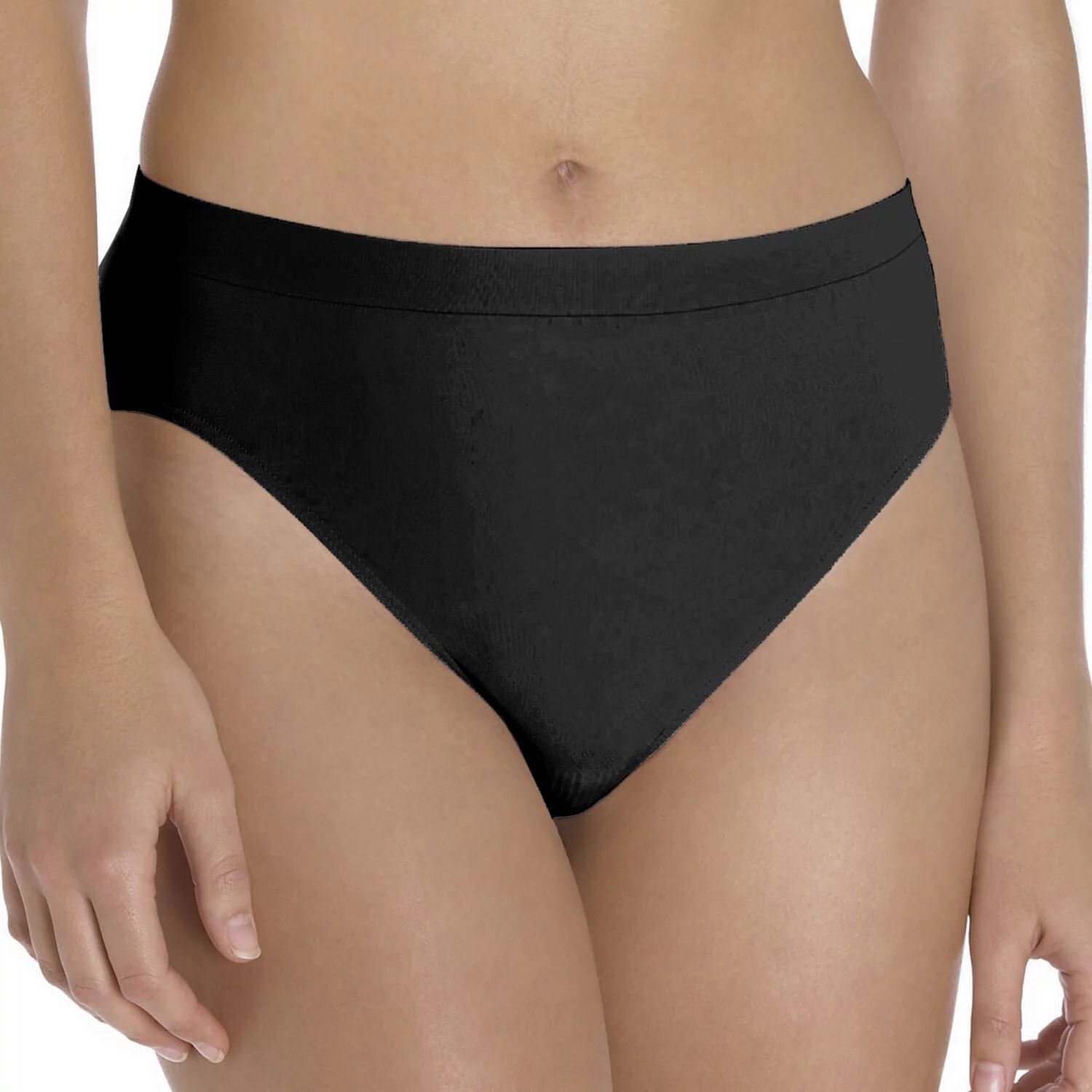 

Бесшовные трусы Hi-Cut из микрофибры Bali Comfort Revolution 303J Bali, черный