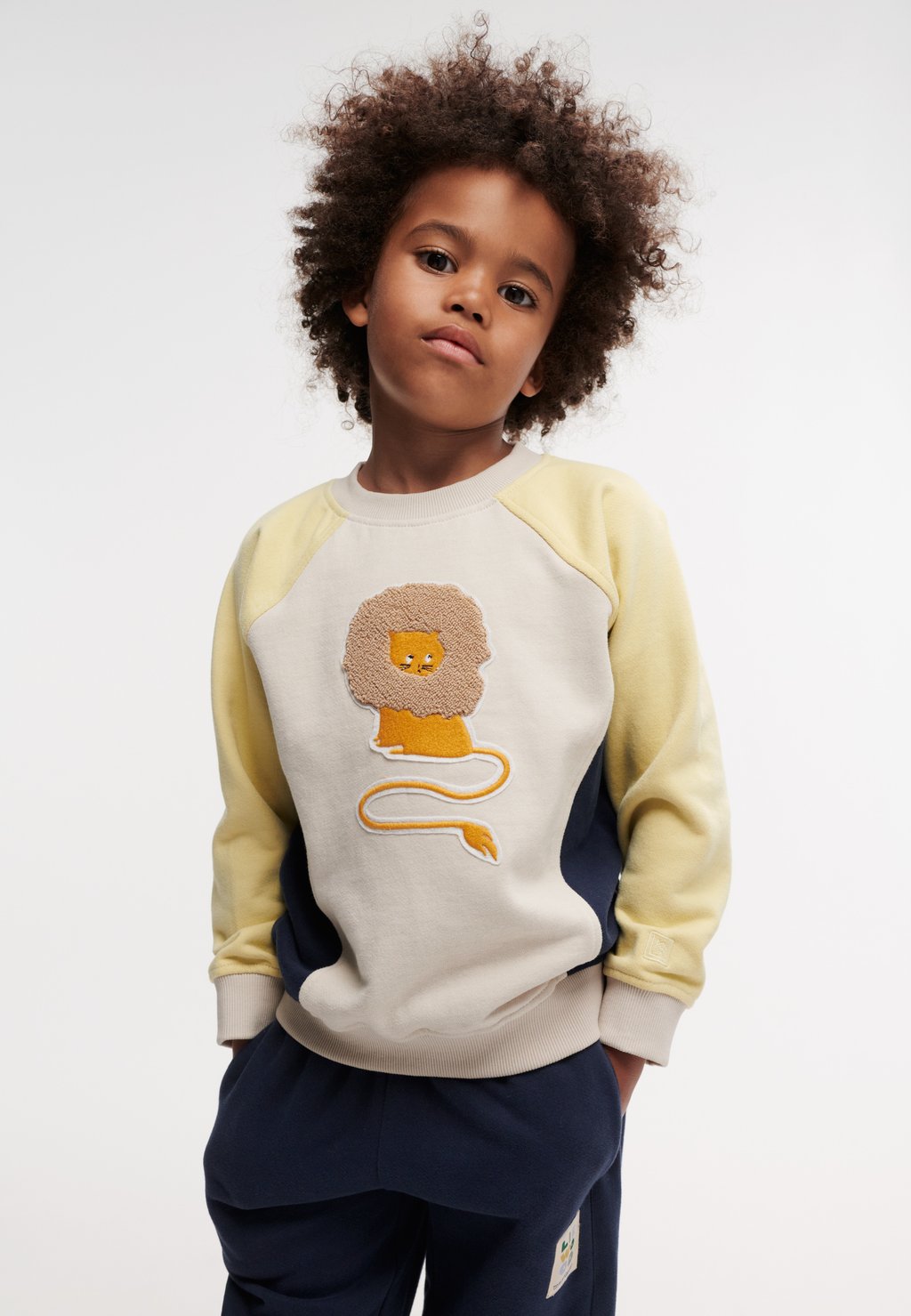 

Толстовка AUDE PLACEMENT UNISEX Liewood, бежевый