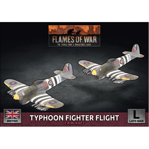 

Фигурки Flames Of War: Typhoon Fighter-Bomber Flight (X2 Plastic)