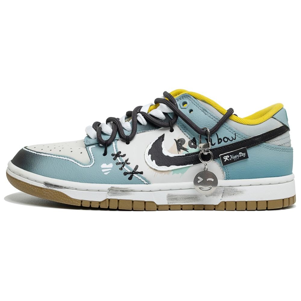 

Кроссовки Nike Dunk Skateboarding Shoes Unisex Low-top Blue, синий