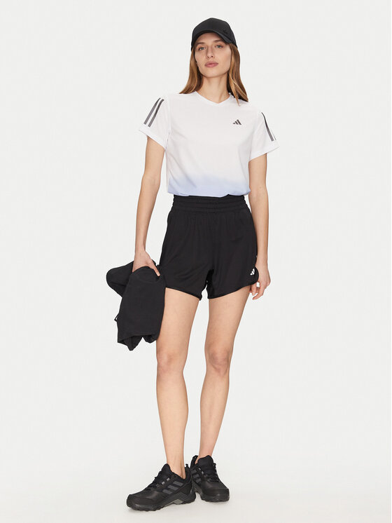 Техническая футболка стандартный крой Own the Run Colorblock JC9889 Adidas, белый — фото 2
