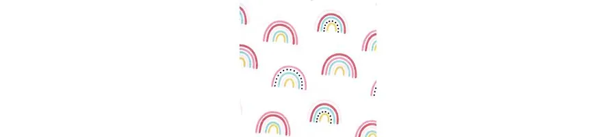 Хлопковая ночная накидка без рукавов для уютного сна Hudson Baby, Modern Rainbow — фото 2