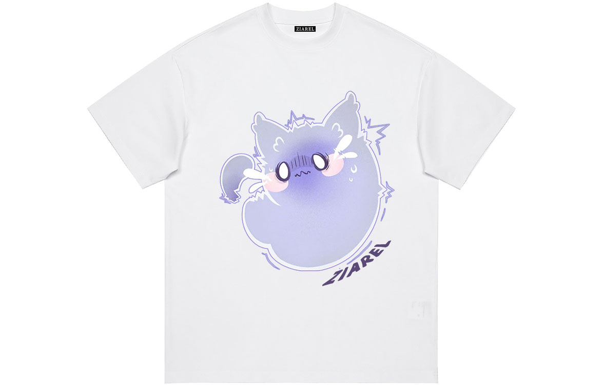 

Футболка Unisex Crew Neck Moderate Heavyweight ZIAREL, белый[right]