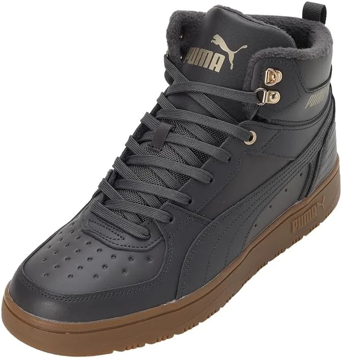 Кроссовки унисекс Rebound Rugged Puma, угольный/золотой