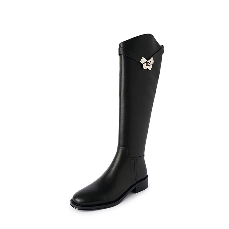 

Сапоги женские Su Yanjiao, цвет Black Fleece-lined