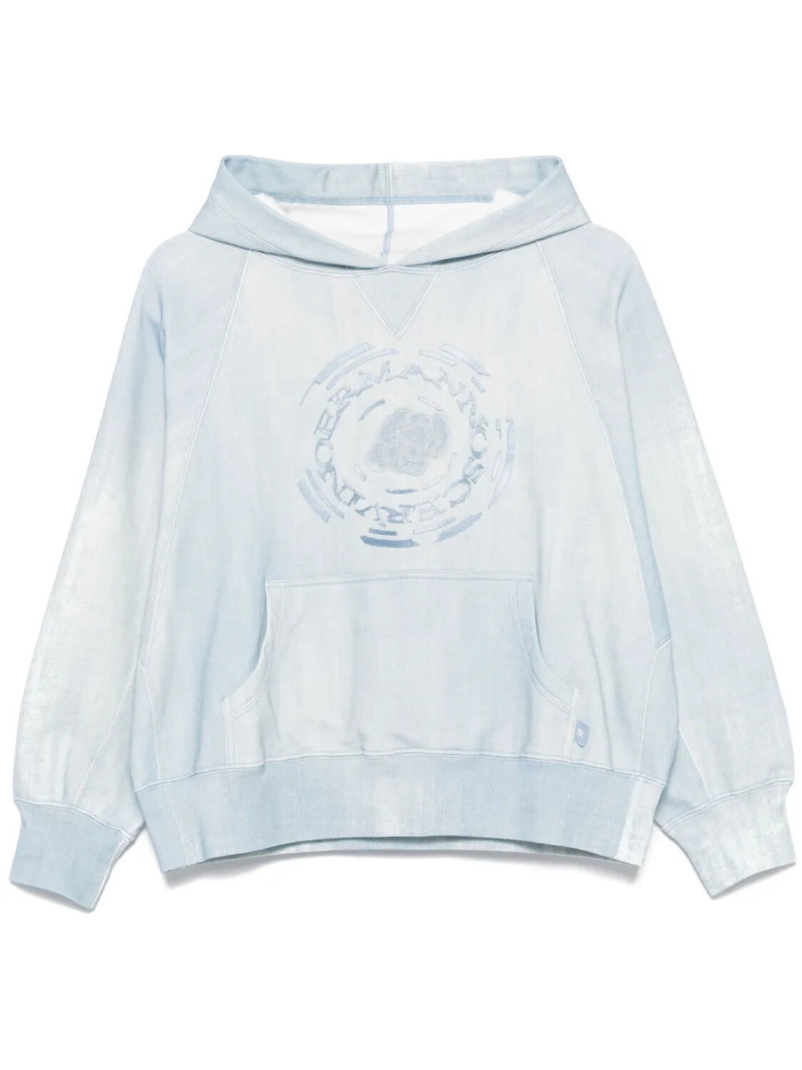 

Ermanno Scervino худи с вышитым логотипом, синий