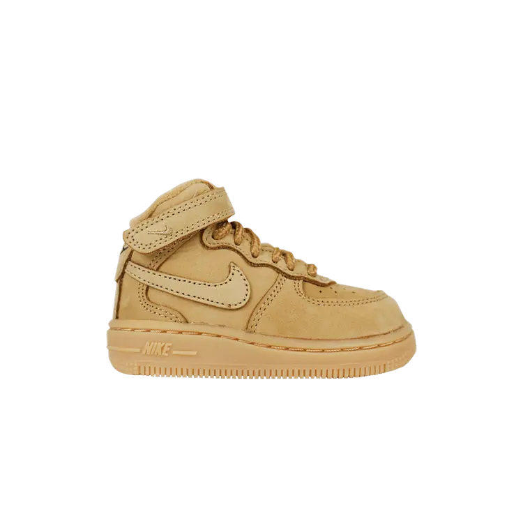 

Кроссовки Nike Air Force 1 Mid LV8 TD 'Flax', желто-коричневый