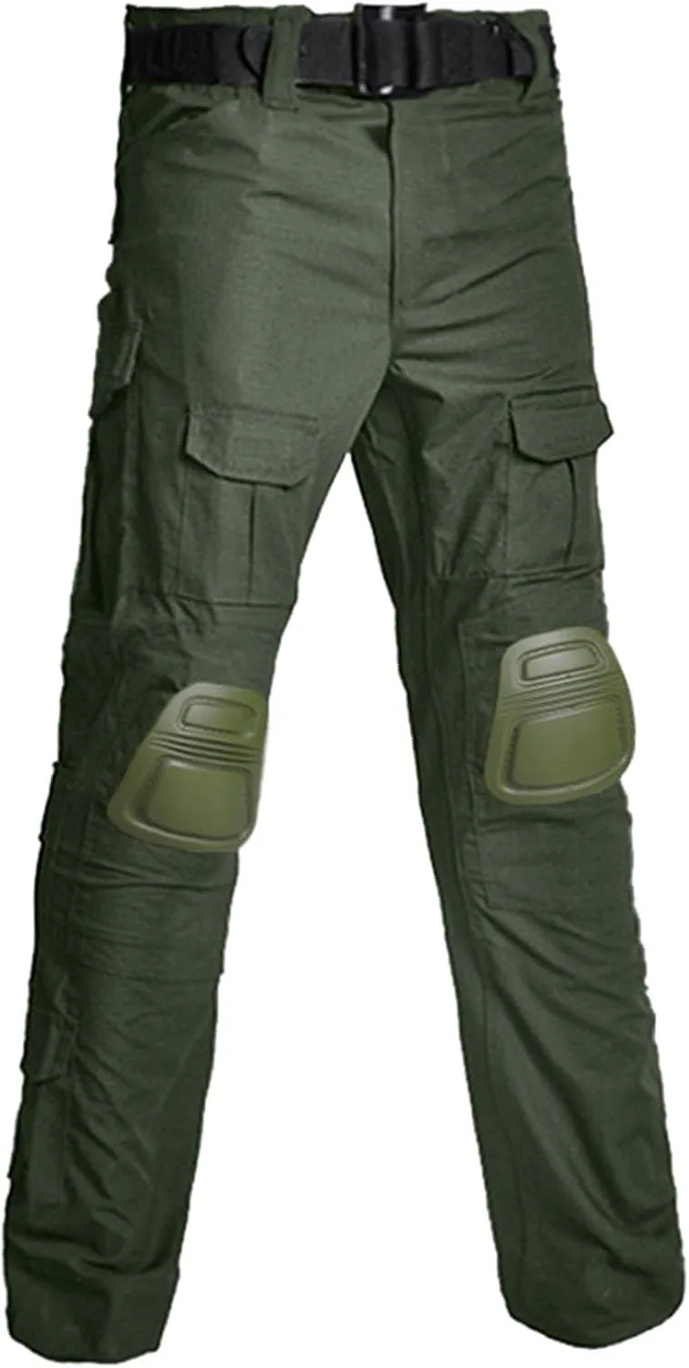 

Мужские тактические штаны Military Stretch Slim Fit Cargo Camo Pant Waterproof с наколенниками Akklian