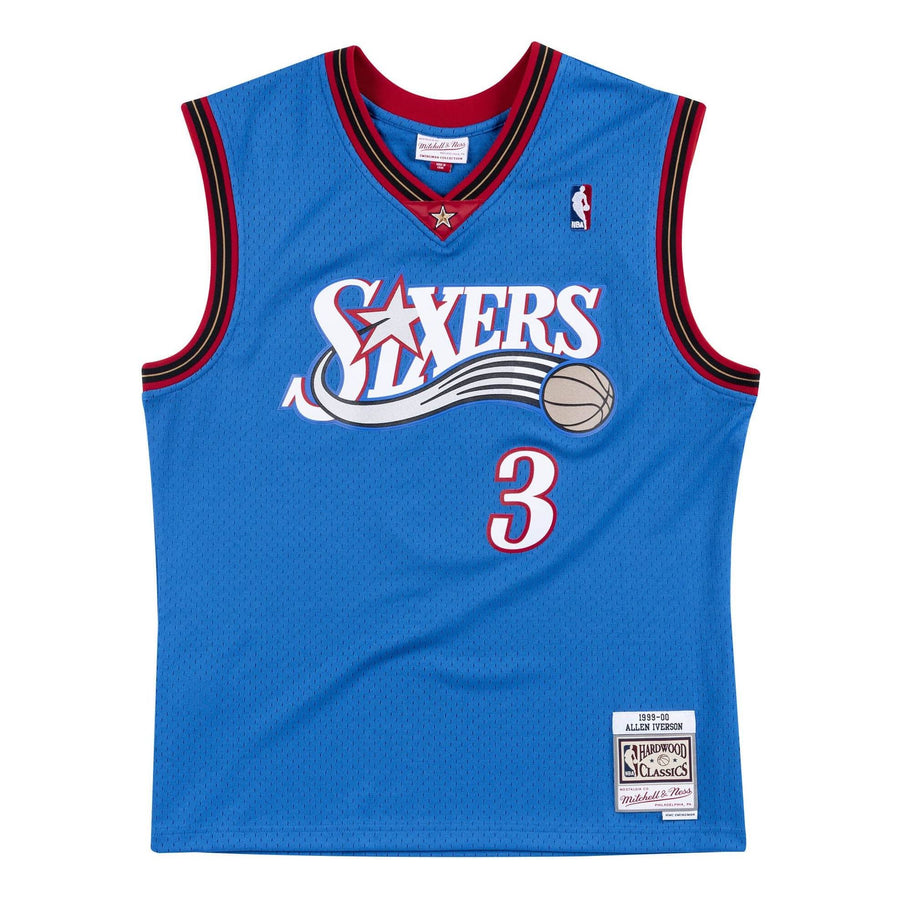 

Джерси Mitchell & Ness x NBA Philadelphia 76ers 1999-2000 Swingman Jersey 'Allen Iverson 3', синий