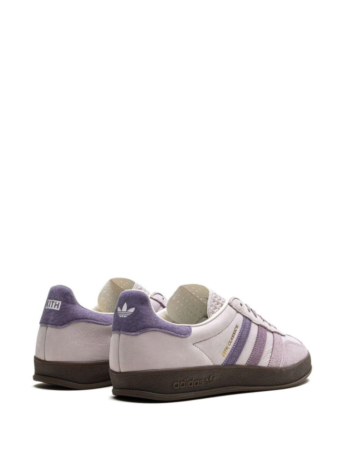 Adidas кроссовки Gazelle Indoor Ash Purple из коллаборации с Kith Classics, фиолетовый — фото 3