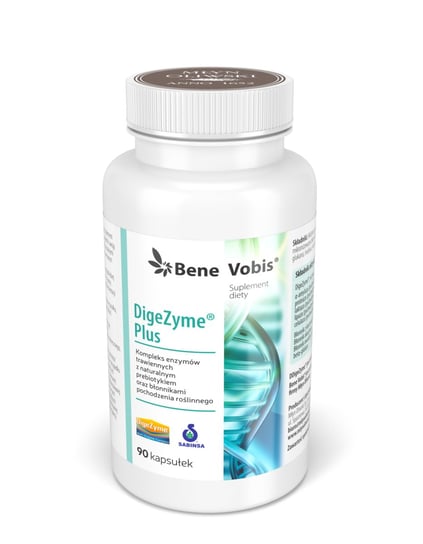 

Młyn Oliwski, Комплекс пищеварительных ферментов DigeZyme Plus, 90 капсул.