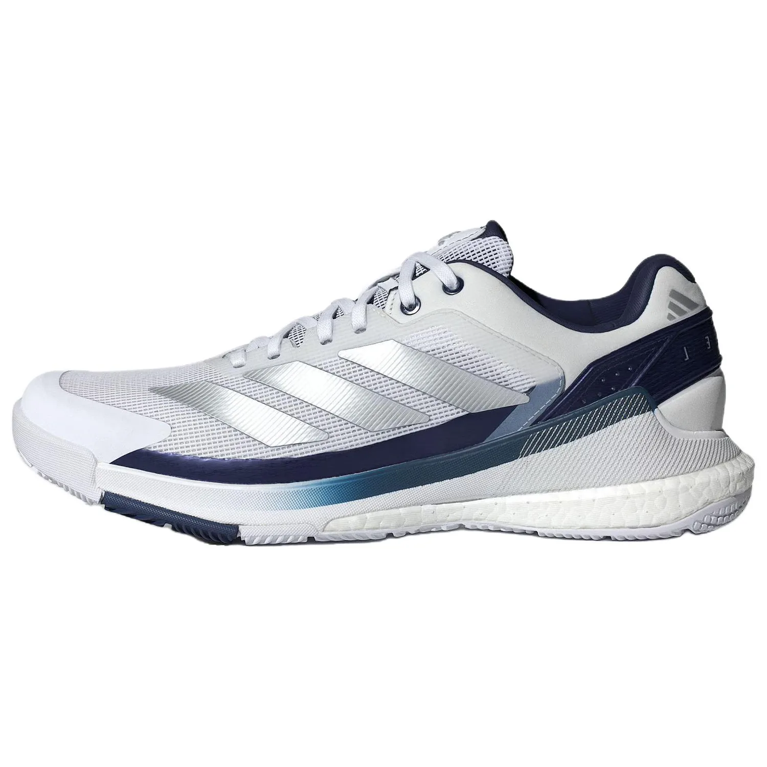Adidas Кроссовки теннисные мужские Crazyquick BOOST Low top белые серебристые