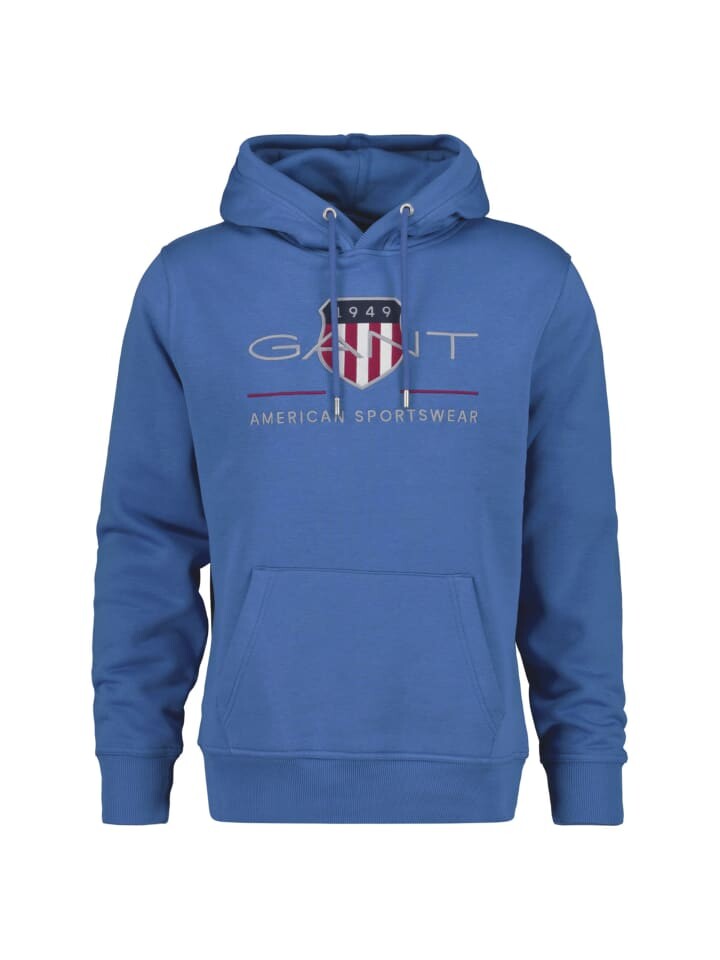 

Толстовка Gant, цвет blau (rich blue)