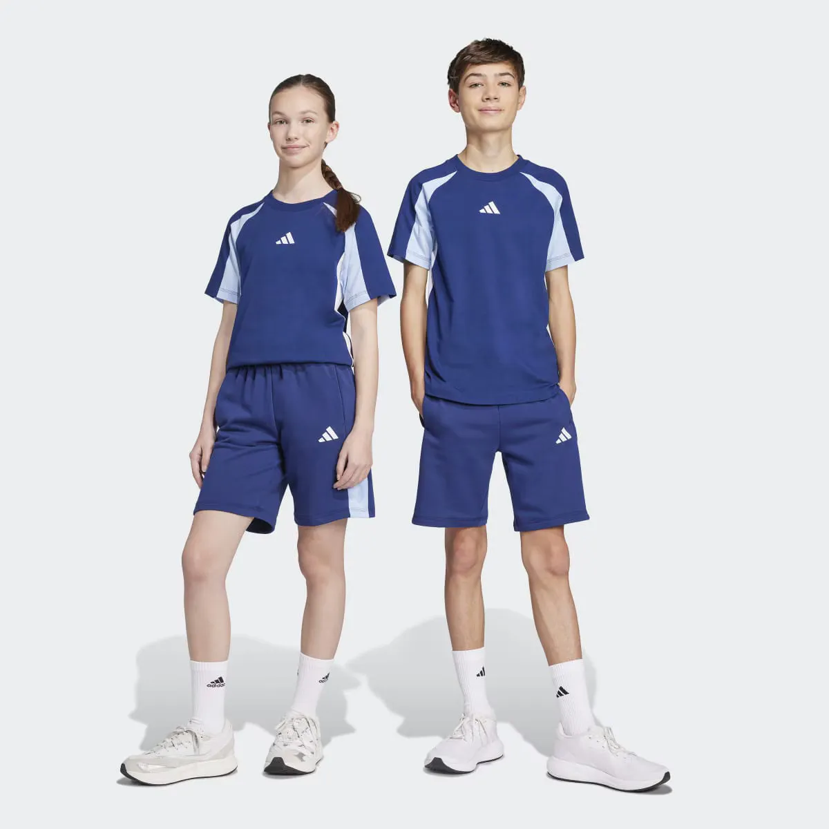 

Детские шорты Seasonal Essentials Colorblock Adidas, синий
