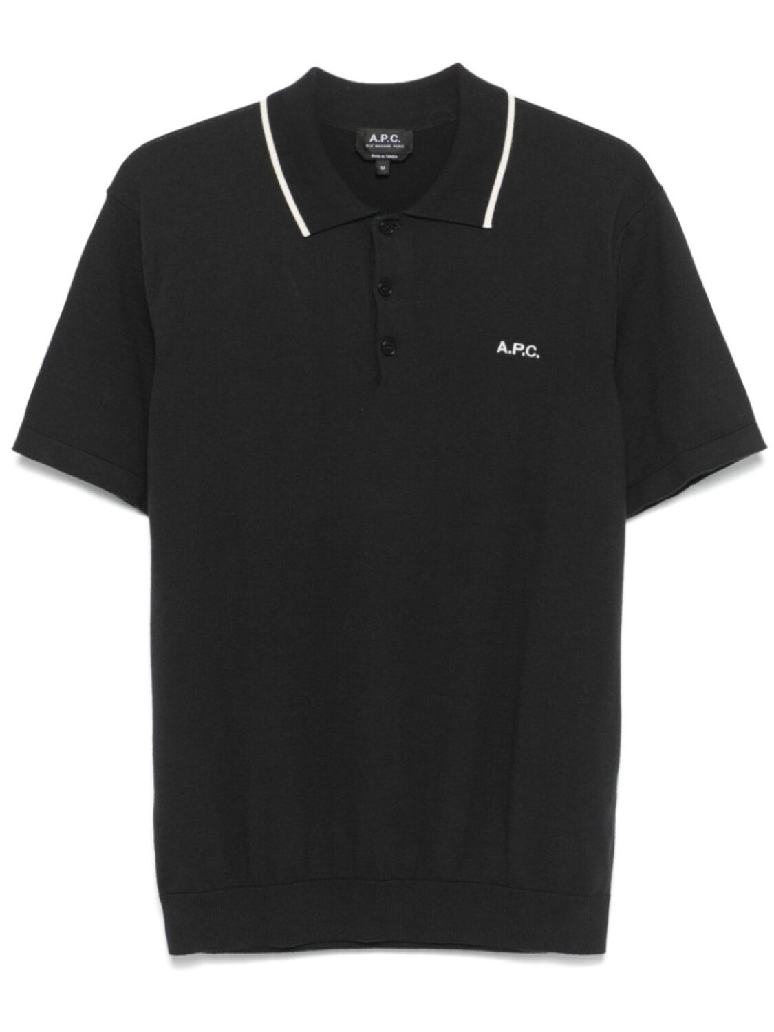 

Футболка-поло APC Flynn A.P.C., черный