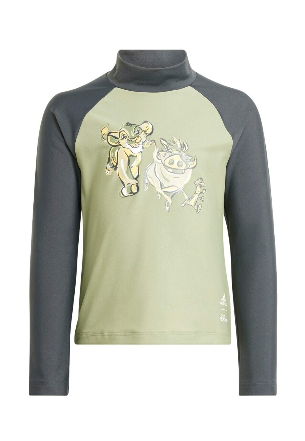 

Лонгслив ADIDAS X DISNEY LION KING RASHGUARD adidas, зеленый