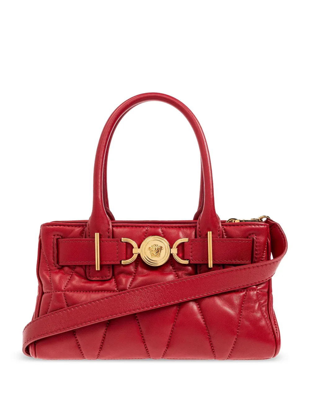 

Сумка с декором Medusa VERSACE, красный