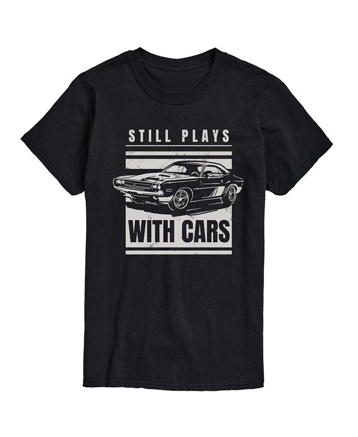 

Мужская футболка с коротким рукавом Still Play With Cars AIRWAVES, черный