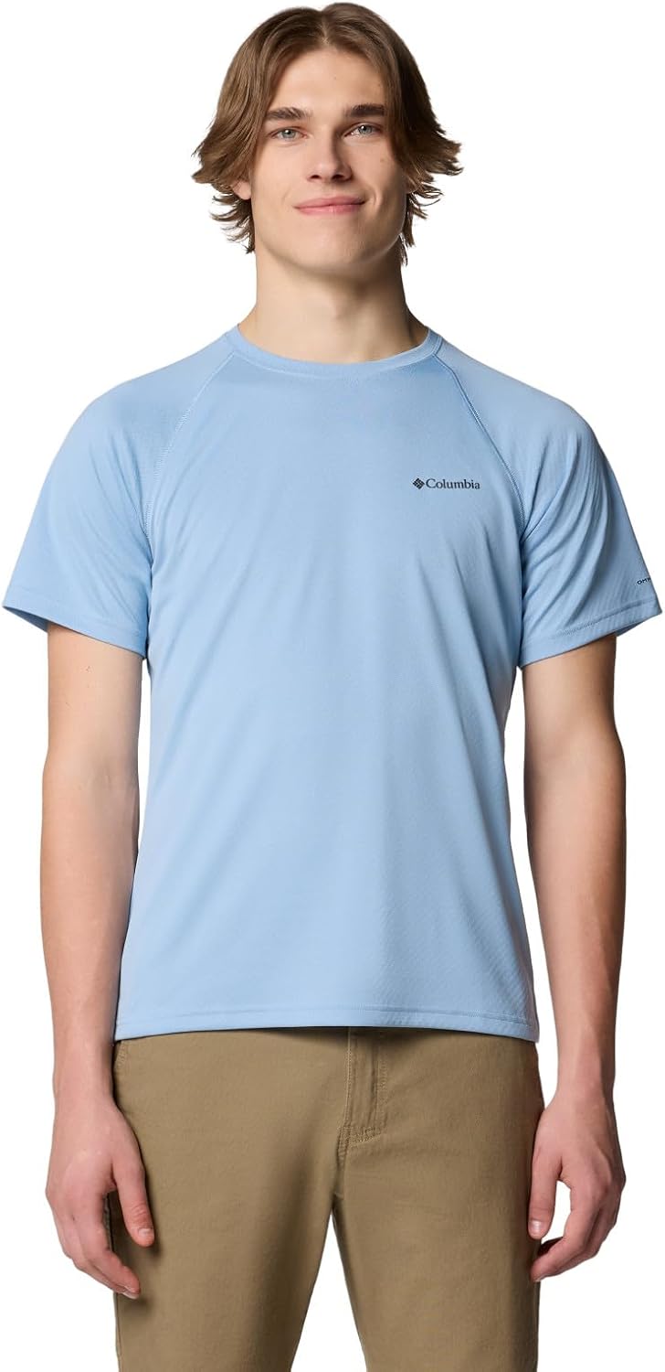 

Мужская футболка Columbia Alpine Chill Pro с коротким рукавом, Ripple Blue, Синий, Мужская футболка Columbia Alpine Chill Pro с коротким рукавом, Ripple Blue