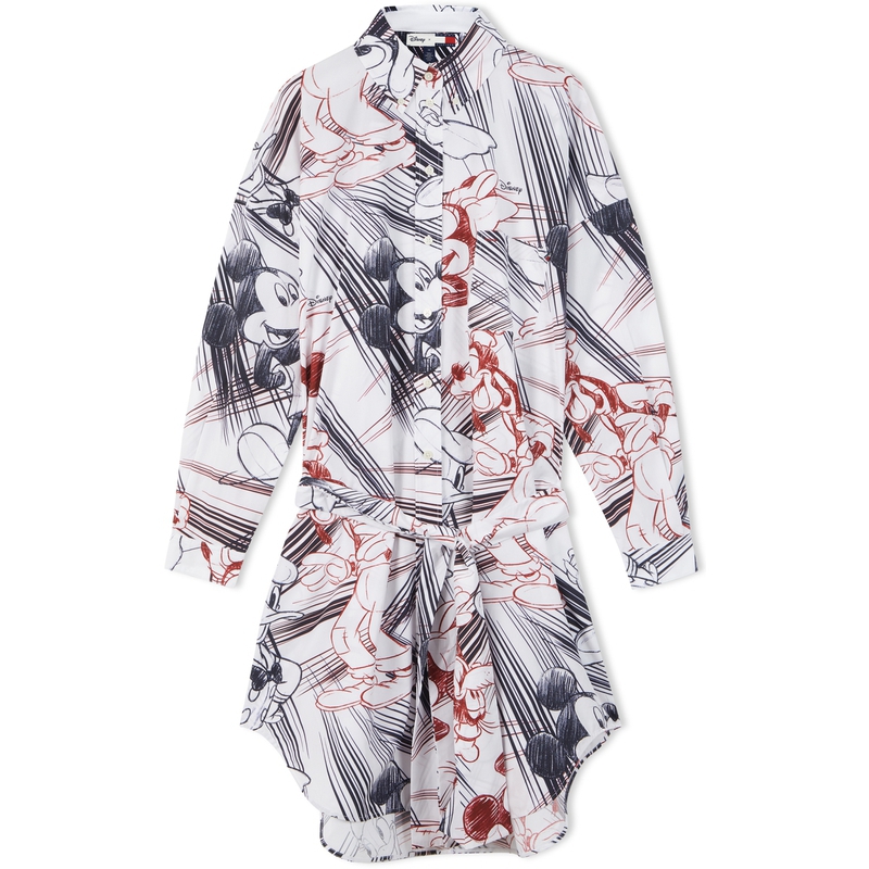 

Tommy Hilfiger Disney X X DISNEY совместная коллекция платья с длинным рукавом женские multicolor