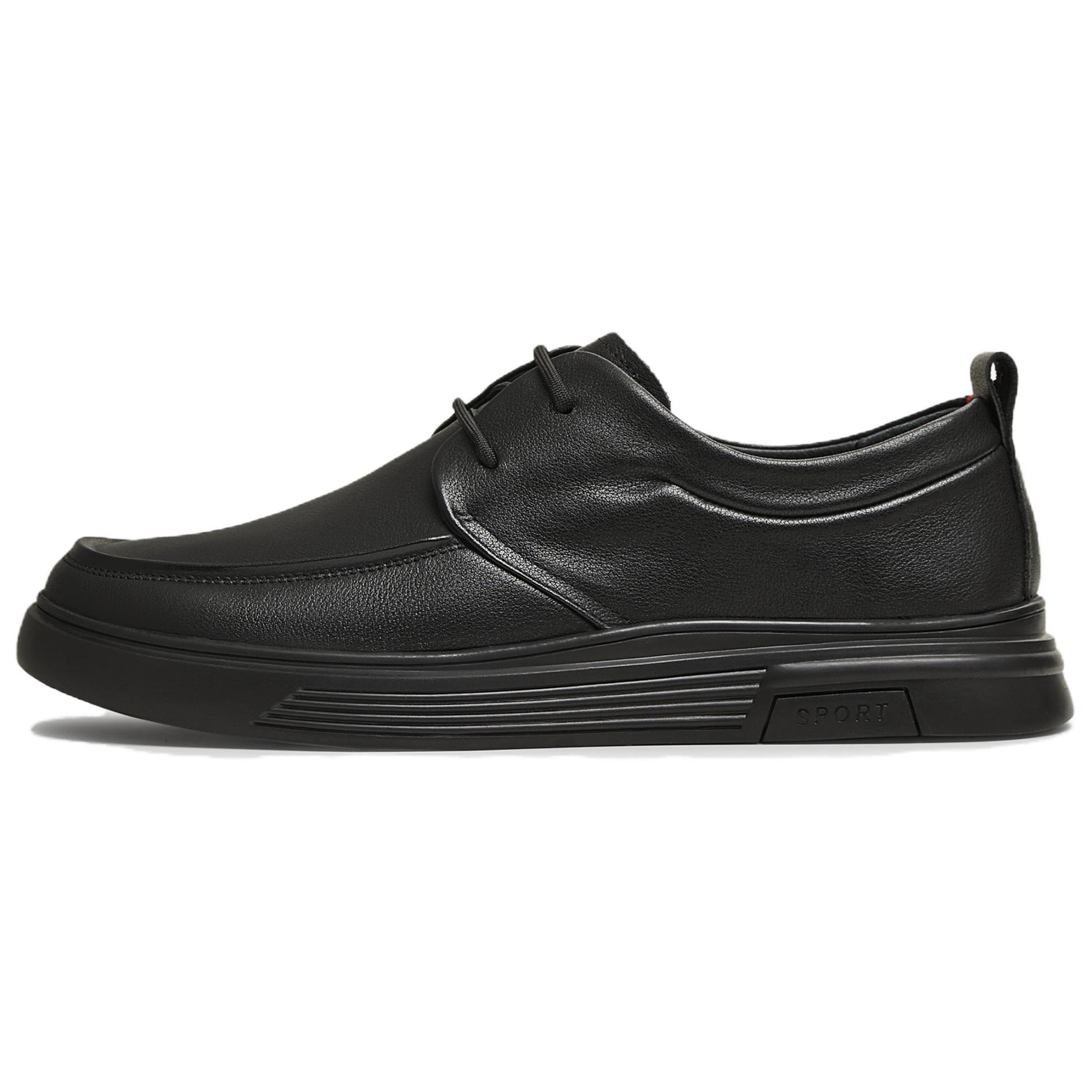 Мужские повседневные кроссовки Low top Tata, черный (unlined) — фото 3