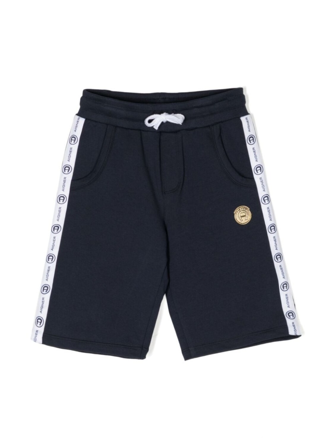 

Спортивные шорты с логотипом Aigner Kids, синий