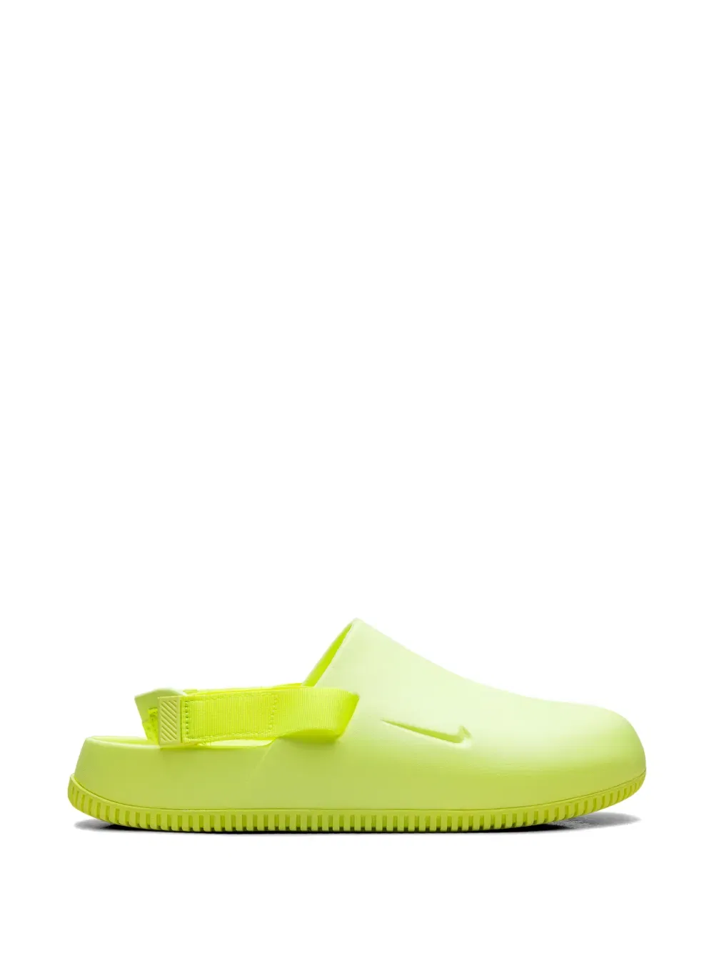 Мюли с логотипом Calm Strap Nike, желтый