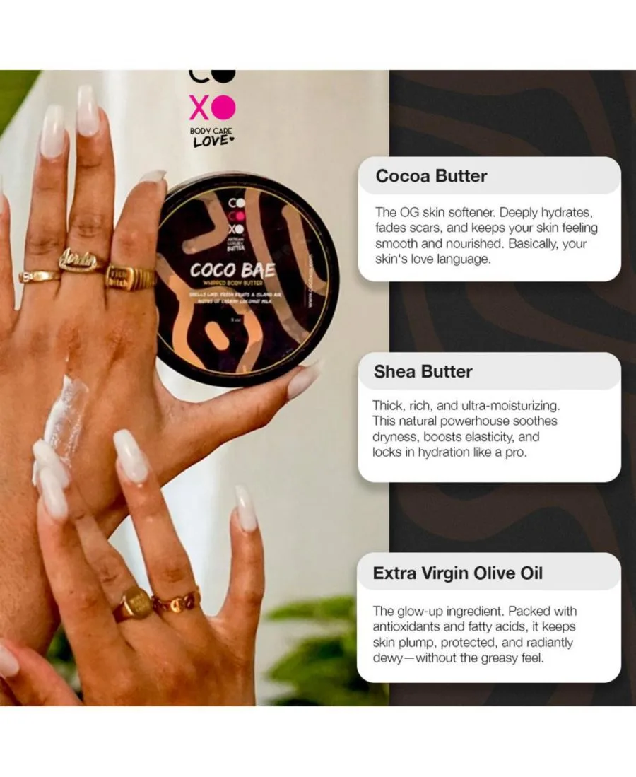 COCO XO Натуральное взбитое масло для тела COCO Bae, 8 унций — фото 2