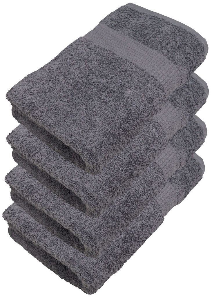 

Набор из 4 полотенец для душа Miamar 70 x 140 смMIA-A00-DUT-70x140-SILVER GREY-4, черный