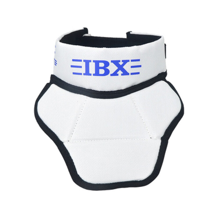 

He Jiagong Новый IBX X89 шейный протектор для хоккея для детей и взрослых, модель X95 белый с синей этикеткой