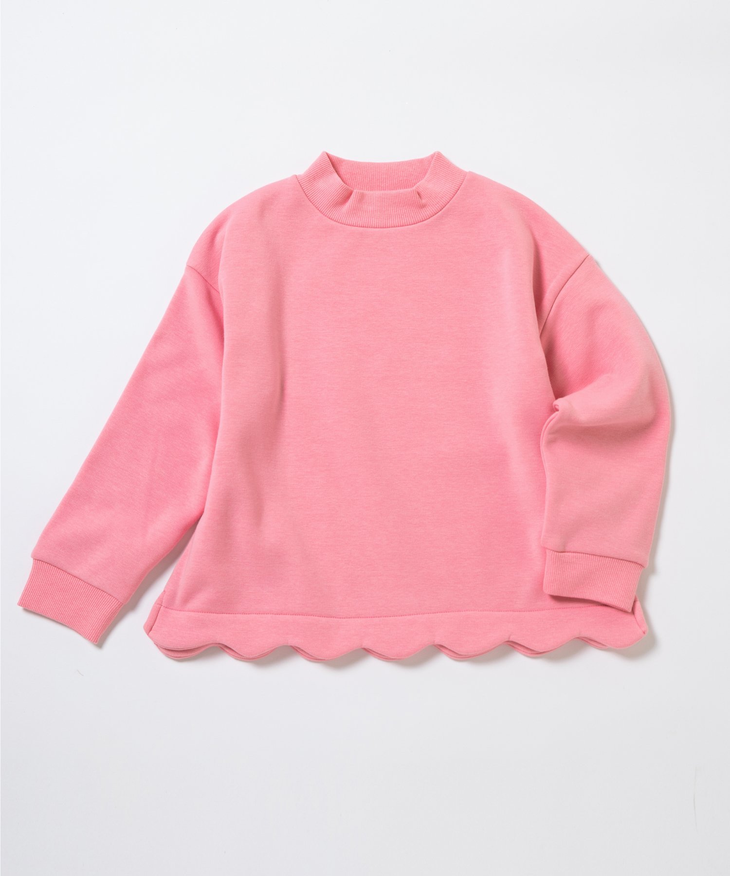 Толстовка на флисовой подкладке с фестончатым краем Ever Closet, Peony — фото 3