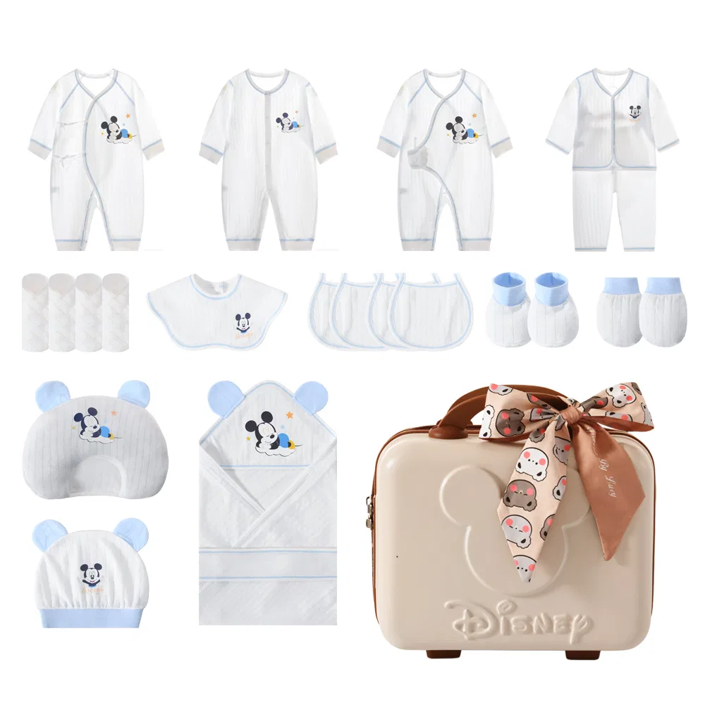 Комплект одежды для малышей Disney Baby Gift Boxes летний синий