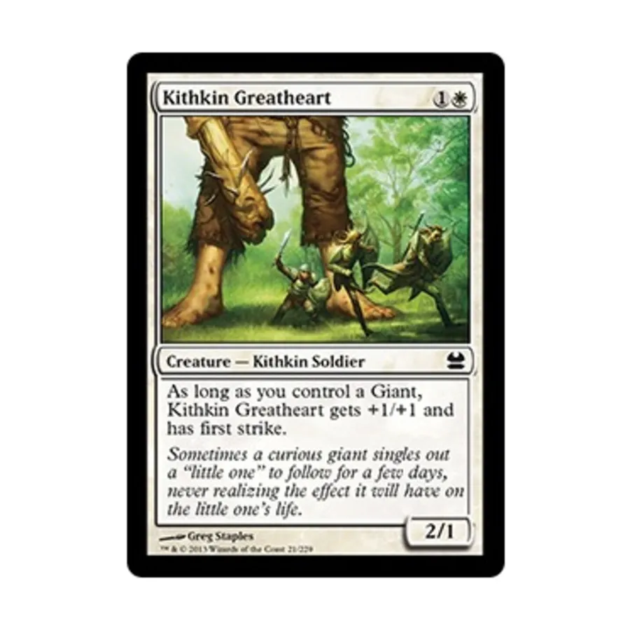 

CCG Киткин Великое Сердце (C) (Фольга), MTG - Modern Masters 2013