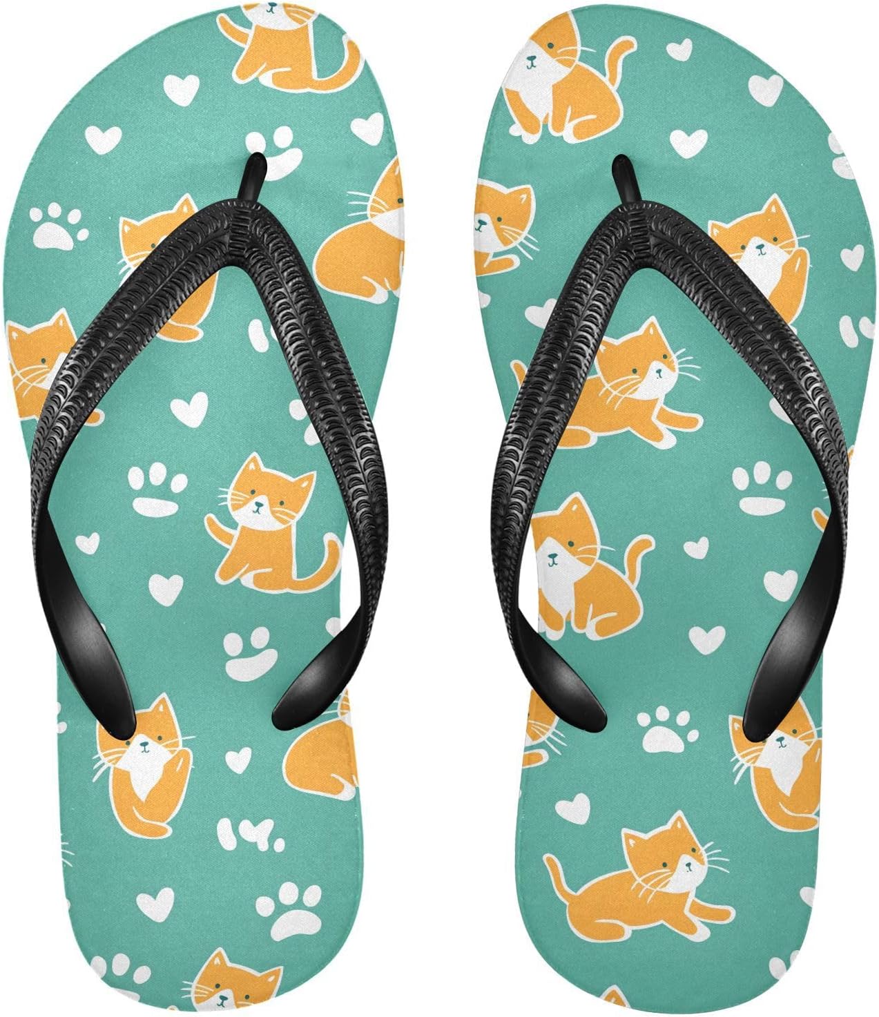 

Милые тапочки с кошачьими лапками, пляжные летние сандалии для женщин и мужчин 20860844 Kfbe, Cute Cat