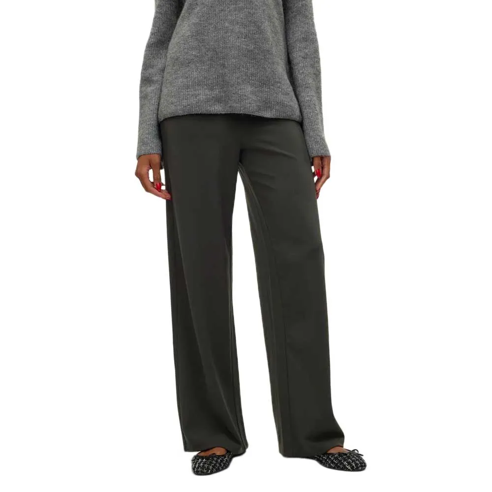 

Брюки Vero Moda Berlin Zamira Wide, серый