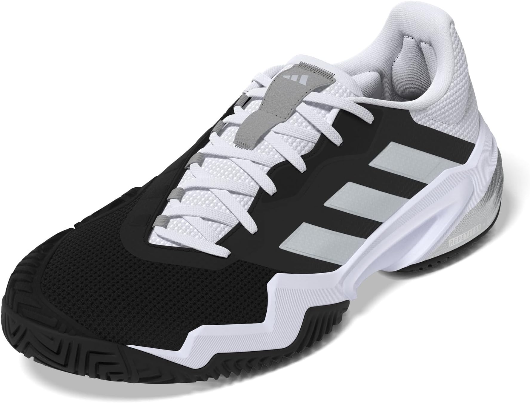 

Кроссовки adidas Barricade 13 Tennis Shoes, цвет Black/White/Grey