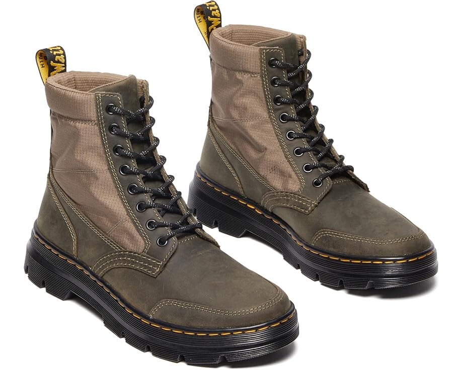 

Ботинки Unisex Dr. Martens Combs Jungle Zip Casual Boots, цвет Gunmetal