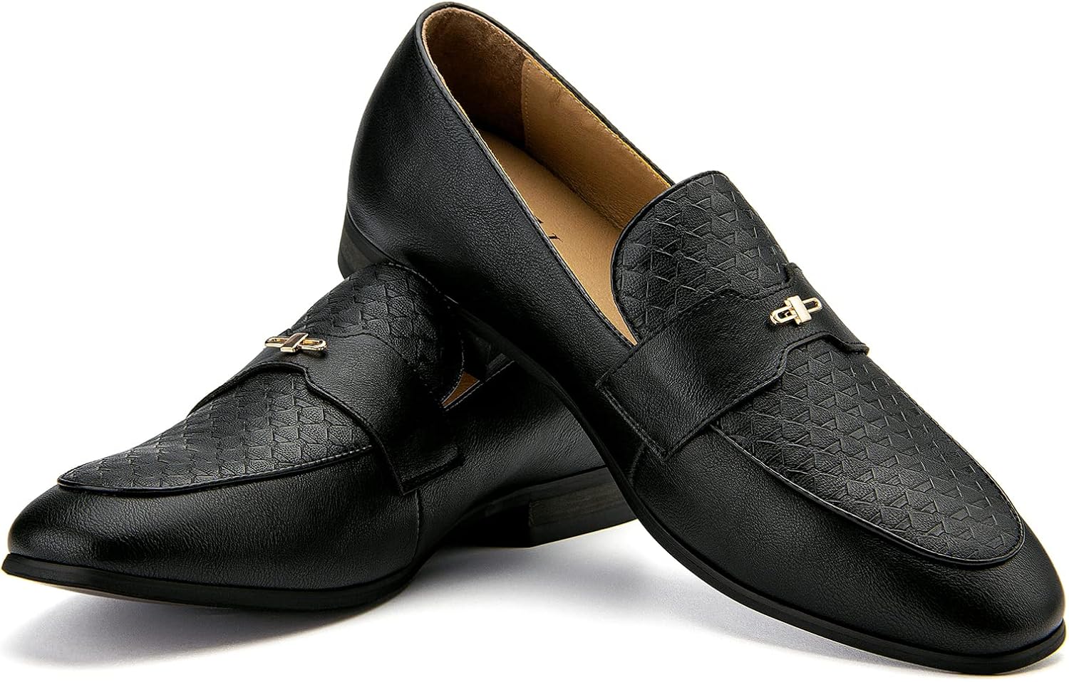 

Мужские туфли JITAI - повседневные лоферы из кожи и замши для мужчин, удобные туфли на низком каблуке, слипоны для свадьбы, деловых встреч и официальных мероприятий, черного или коричневого цвета