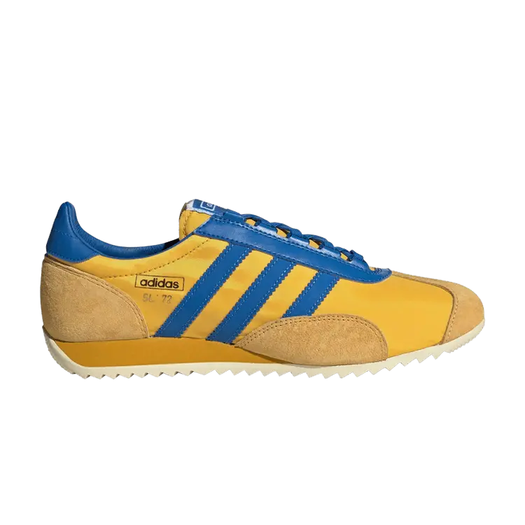 

Кроссовки adidas SL72 PT 'Bold Gold Bright Royal', золотой