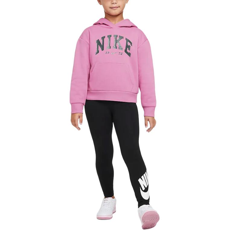 

Nike Толстовка с логотипом Mysterious Flamingo Red для детей от 3 до 7 лет