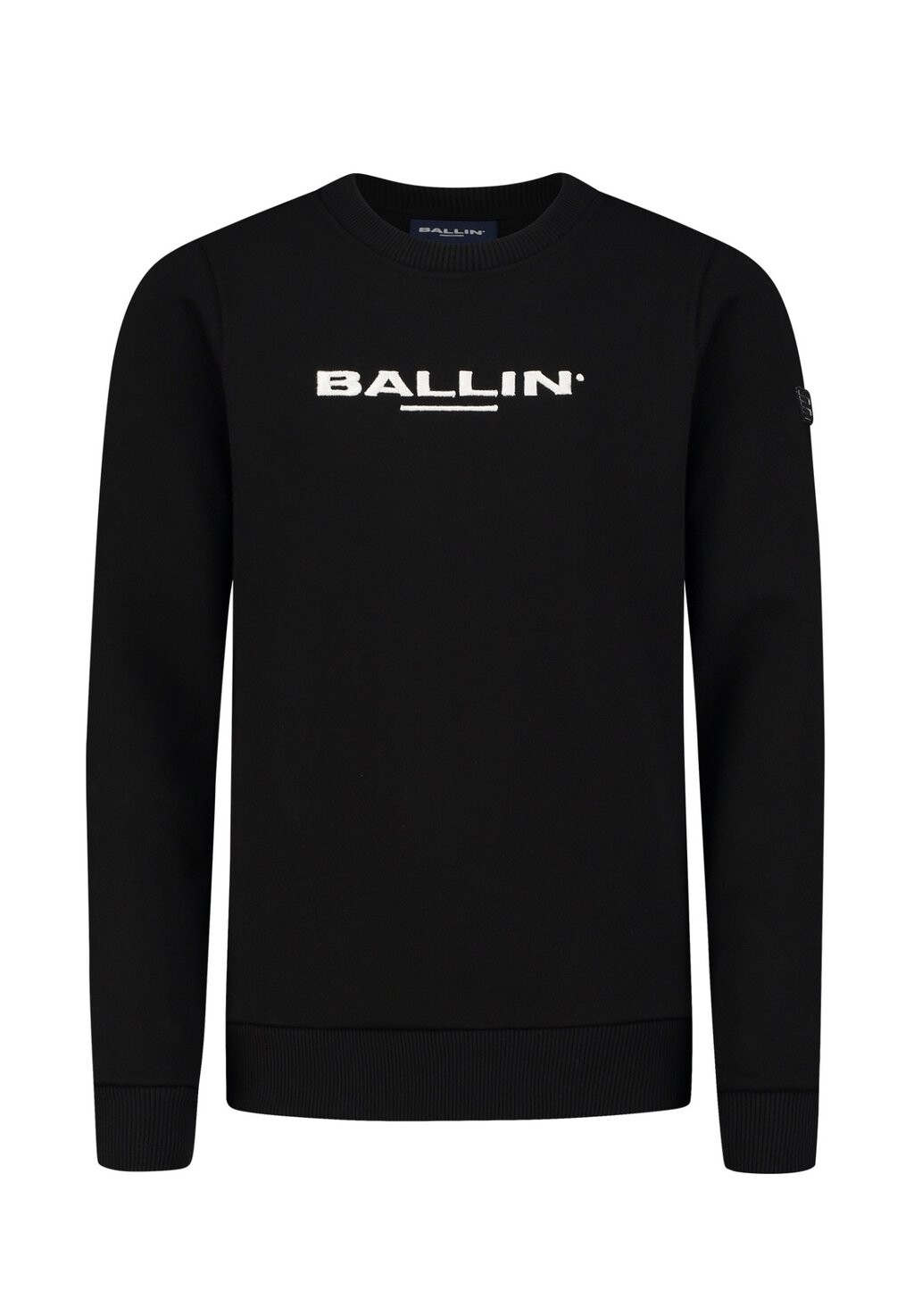 

Толстовка SLIM FIT CREWNECK LS Ballin, черный