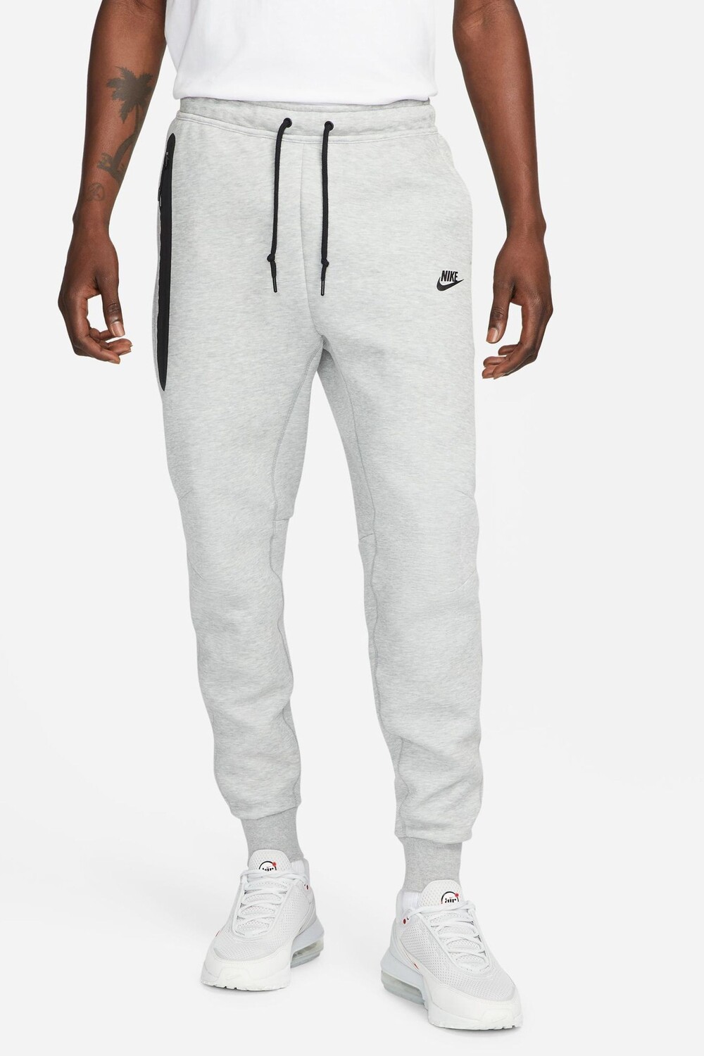 

Беговые брюки из технического флиса Nike, серый