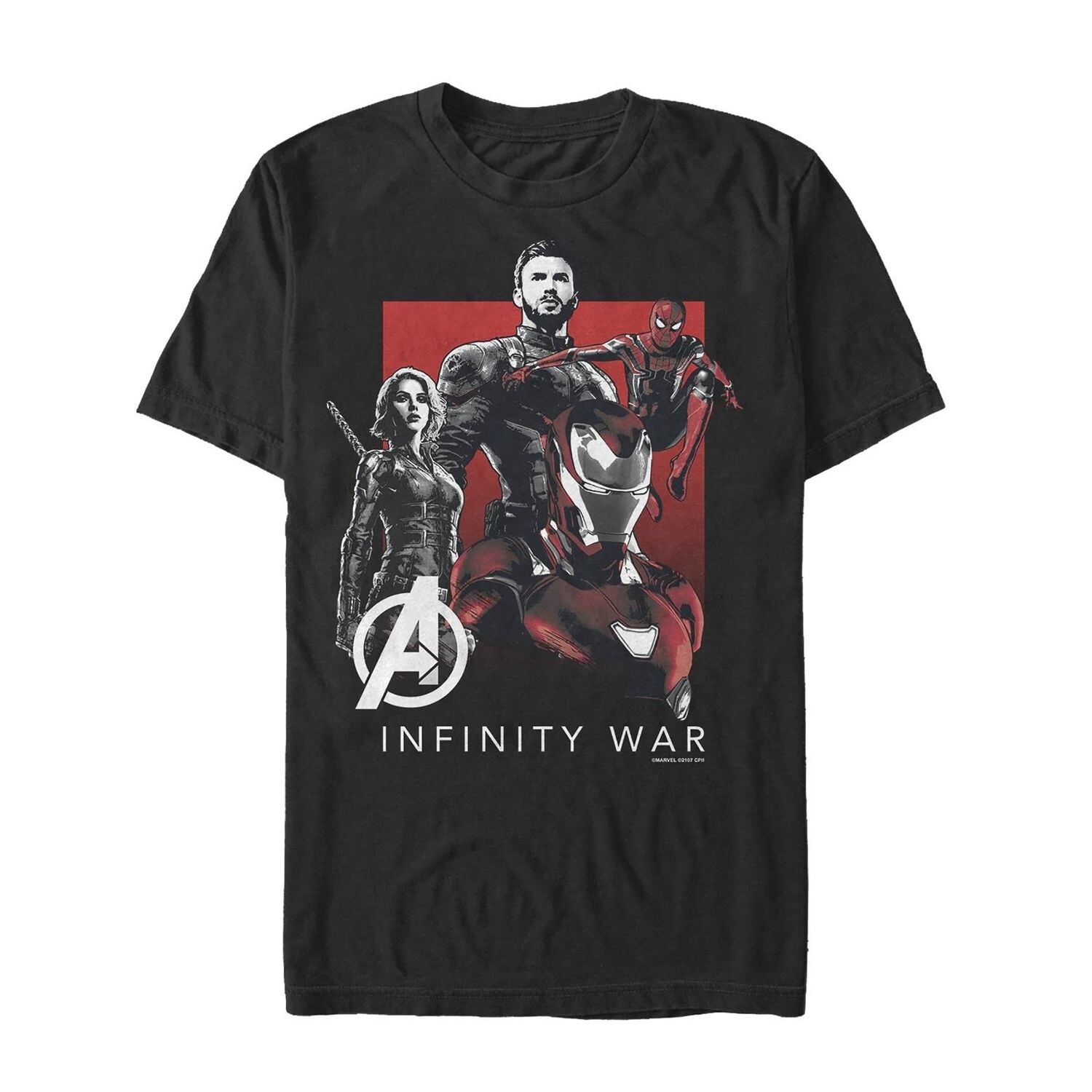 

Мужская футболка Avengers Infinity War Group Licensed Character