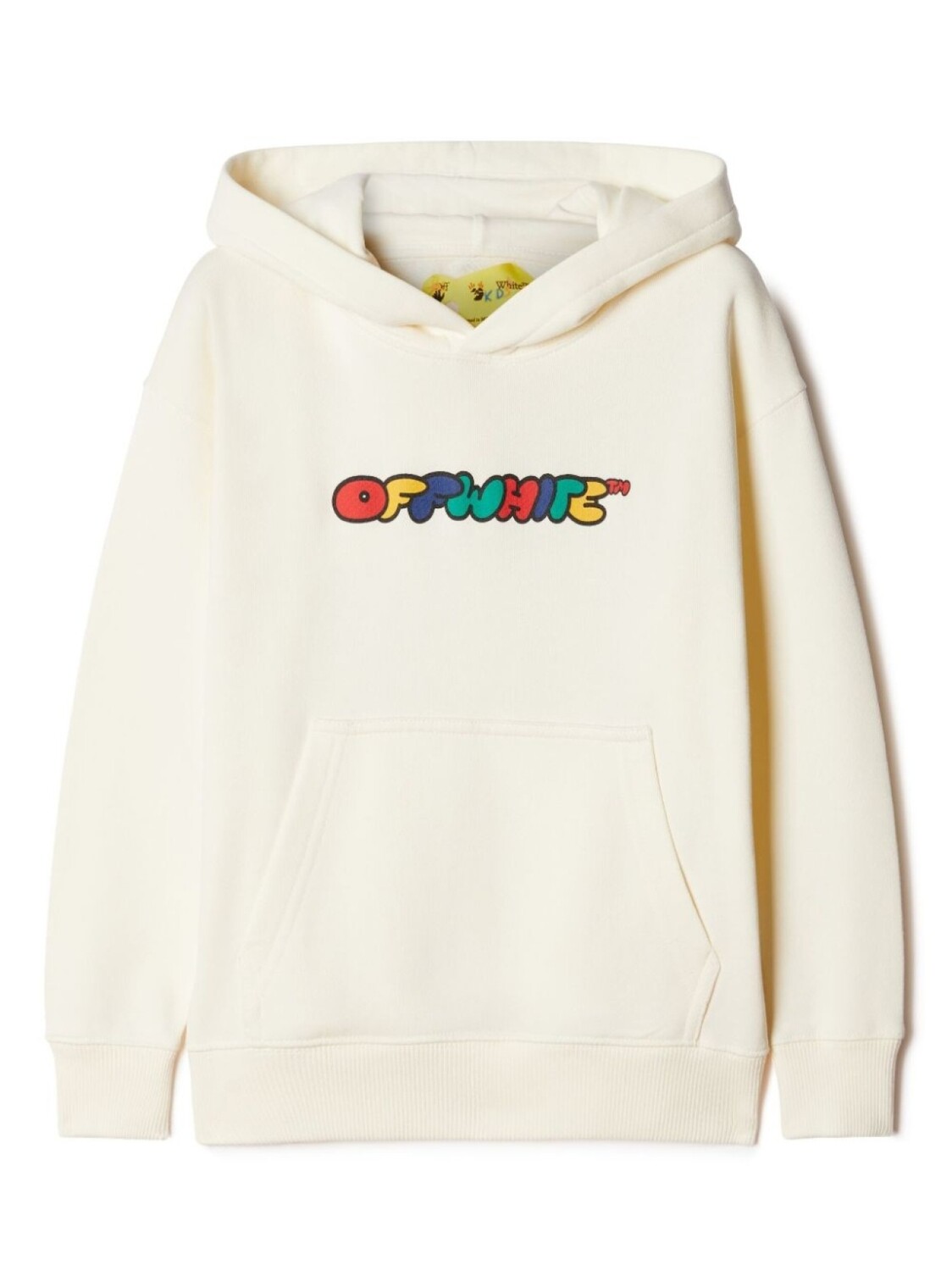 

Худи с логотипом Arrows Off-White Kids, бежевый