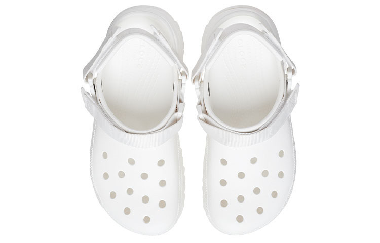 Crocs Классические треккинговые клоги 'Triple White' — фото 4