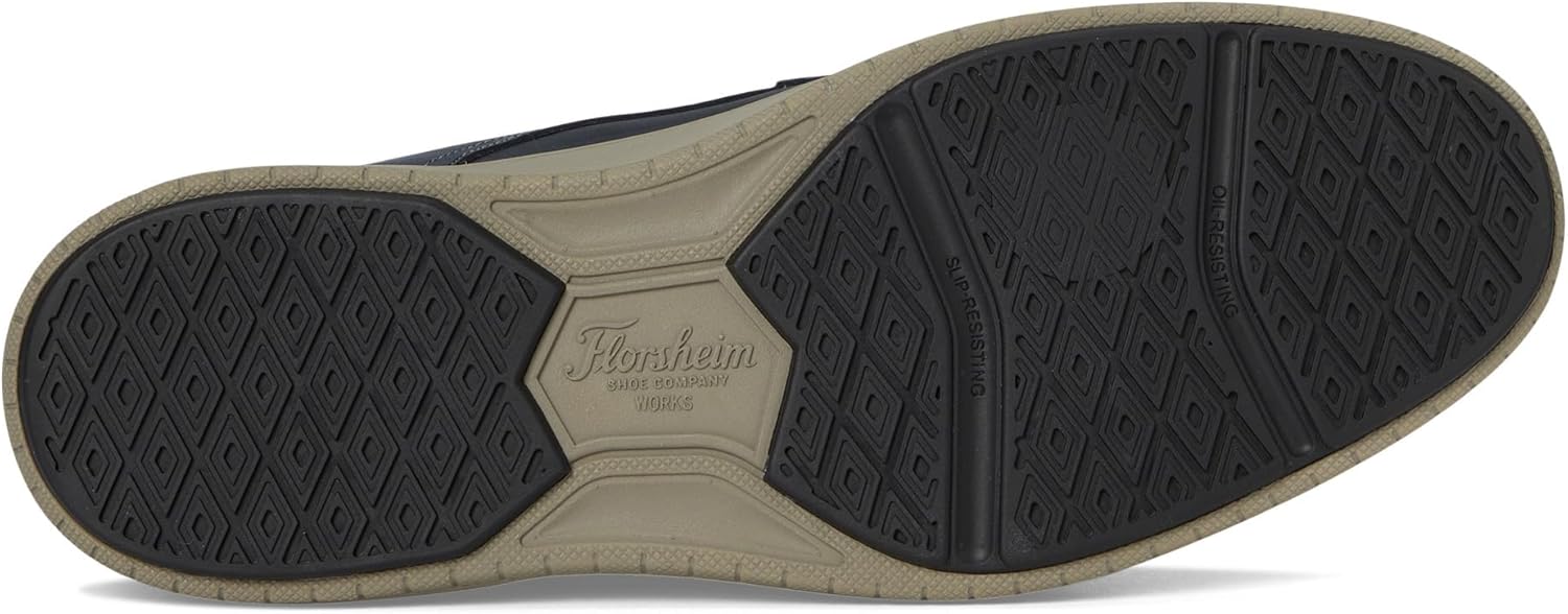 Мужские оксфорды Florsheim Work Premier с plain toe, темно-синий — фото 3