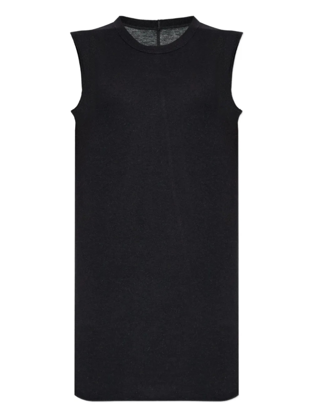 

Жилет без рукавов с круглым вырезом Rick Owens, черный