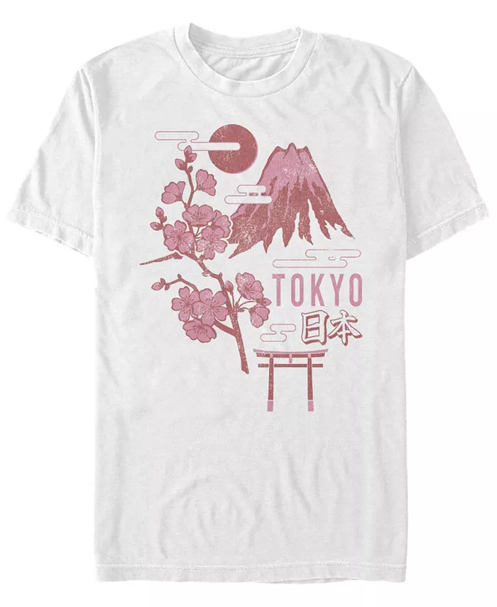 

Мужская футболка с коротким рукавом Tokyo Japan Fifth Sun, белый
